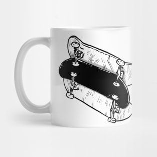 Skateboard decks Mug